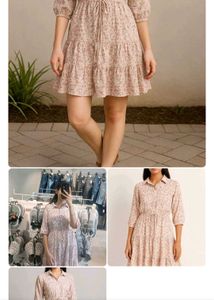 Floral Print Mini Dress