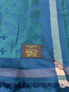 Elegant Blue LV Shawl