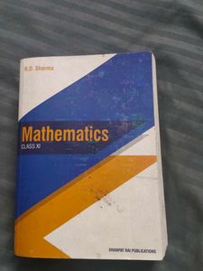 R.D. Sharma Mathematics Class XI