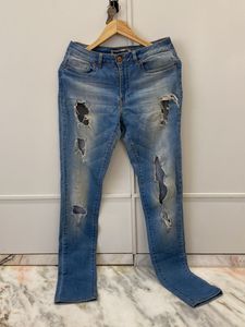 Ripped Denim Jeans
