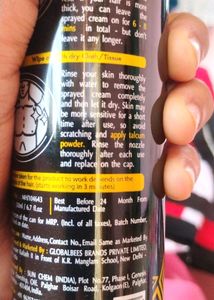 New Hair Removal Cream Spray