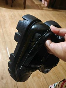 Black Chunky Loafers