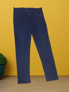 L@49 Size-32 Dark Blue Denim Jeans