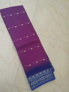 Elegant Purple &amp; Blue Saree Brand new unused