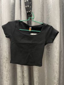 Crop Top Black