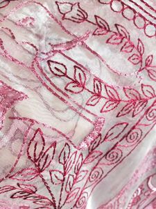 Embroidered Tissue Cloth Piece 27 inch