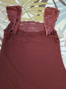 Two Top  Like New In Imported Fabric