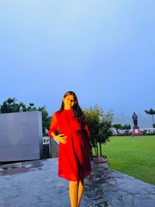 Red Midi Dress