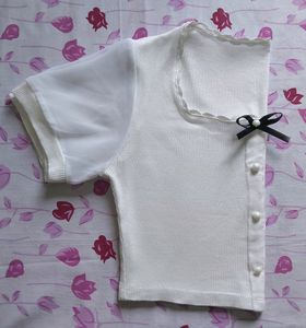 Cute White Crop Top
