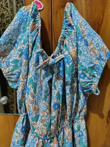 Floral Off-Shoulder Dress