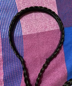 Braided Hairband with Ties