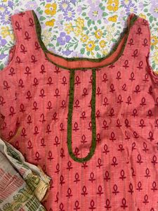 Cotton Kurta Set