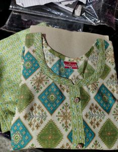 🆕 Trending Printed Kurti &amp; Bottom Set