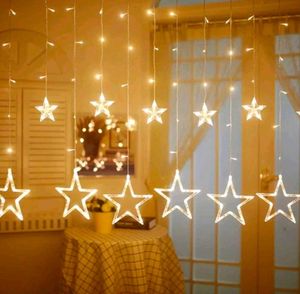 Star Curtain Lights for Festival Decoration