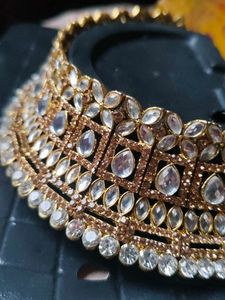 Necklace Set Tika Earings Only 1 Time Use