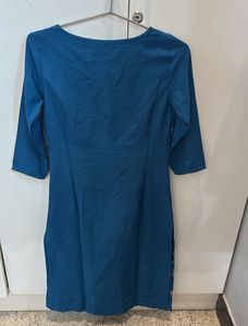 Blue Printed Kurta