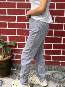 Gray Corduroy Pants