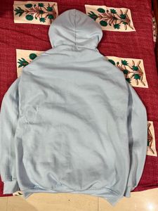 Oversized Light Blue Hoodie