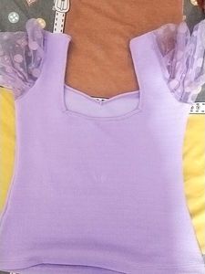 Cute Lavendar Top