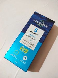 Aqualogica Barrier Repair Sunscreen 💙