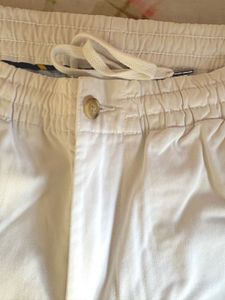 White Straight Leg Pants