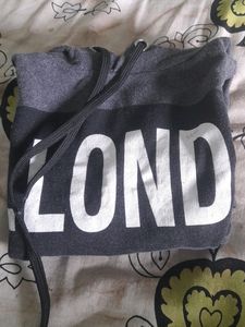 Hoodie With Generous Look For Girls