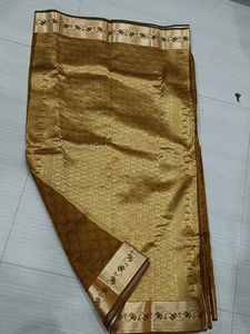Mustard Colour Festival Saree