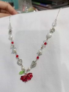 Red Charm Necklace😍