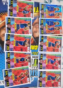 Topps Cricket Attax 2016 Delhi Team Set