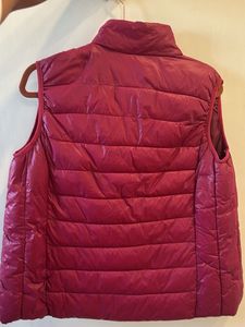 Magenta Puffer Vest