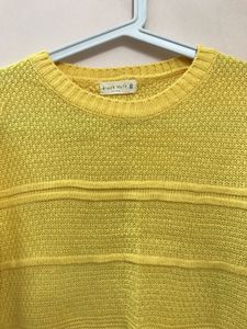 Yellow Knit Sweater