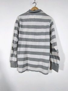 White And Grey Striped T Shirts (Men&#39;s)