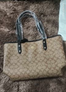Coach Signature Tote with Box