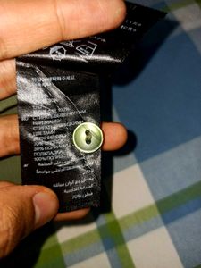 (Cash Pls) Olive Green Coloured Dress With Buttons