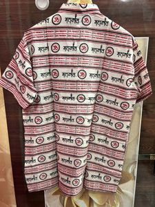 Mens Jai Mahakal Printed Short Kurta