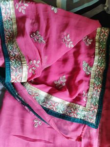 Pink Saree