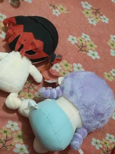 Anime Plush Dolls And Baby