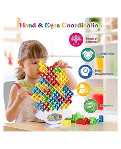 Pack Of 4 Swinging Tower Toy