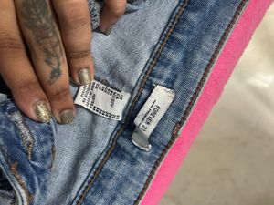 Ripped Light Wash Jeans