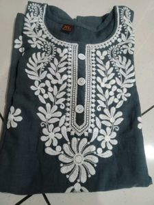 Elegant Embroidered Kurta
