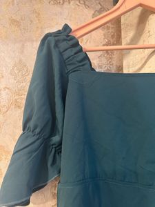Beautiful Embellished Turquoise Top, Bust- 34/32