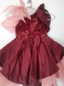 2,to 4 Years Baby Party Frock