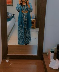 Floral Print Kurta Set