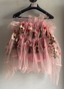 Romantic Sheer Off-Shoulder Floral Top