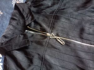 2in1 Classy Black Jacket Top!