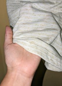 Cream Korean Cute Top