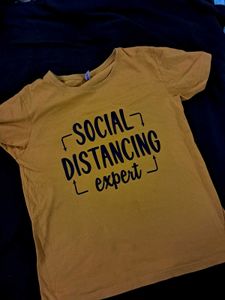 Social Distancing Expert Tee