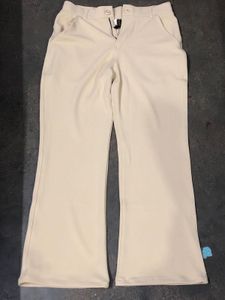 Flared Beige Pants