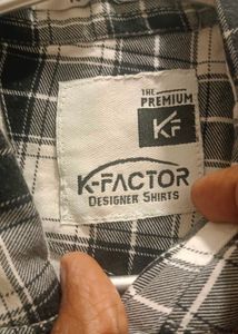 Checked Casual Shirt M