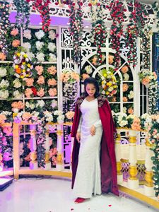 Designer Ethnic Dress + Overcoat